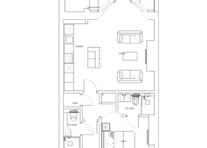 Lägenhet East Parade Collection, Courtyard 35a Harrogate